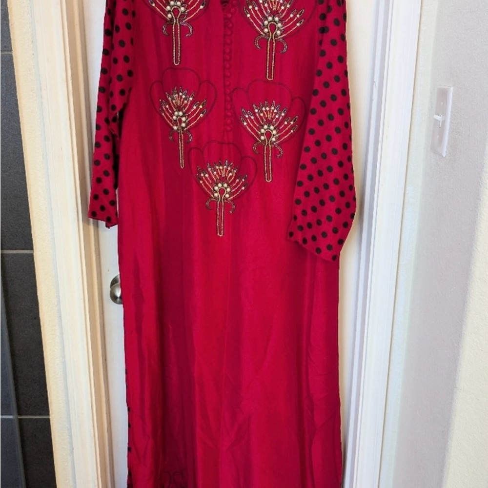 Muse kaftan dress